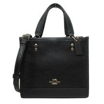 コーチ トートバッグ COACH レザー デンプシー トート 22 2WAY ミニトート 斜め掛け CO971 IMBLK アウトレット レディース _画像1