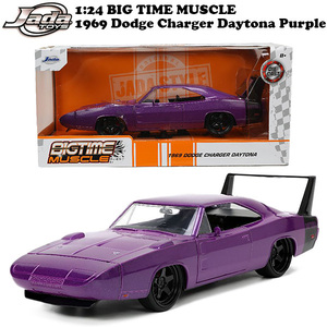 JADATOYS 1:24 BTM 1969 Dodge Charger Daytona ミニカー