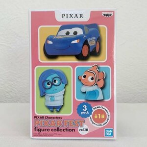 ＜未開封＞ニモ＆カナシミ＆マックィーン(青ver.) 「ディズニー」 PIXAR Characters PIXAR FEST figure collection vol.10〈S3