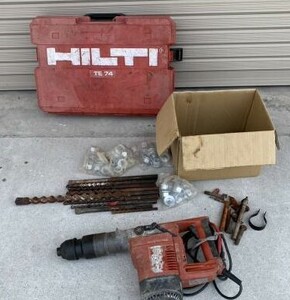 ☆アタッチメント付き☆HILTI ヒルティ ロータリーハンマードリル TE7 穴あけ 穿孔