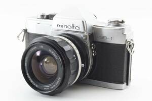 #1312★訳あり実用品★ ミノルタ MINOLTA SR-1 ボディ ＋ SANKYO KOHKI 三協光機 W KOMURA UNI AUTO 24mm F3.5 単焦点レンズセット ★