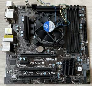 マザーボード　ASRock Z77　PRO4-M CPU付き