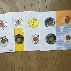 中古レコード7インチ ROOTS jah DUB shaka uk REGGAE 10枚