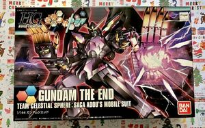 バンダイ■ガンプラ ■ HGBF 1/144 ガンダムジエンド■未組み立て