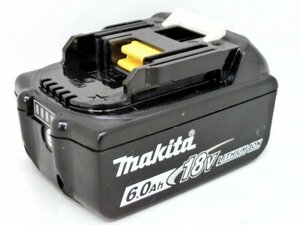 N【大関質店】③ 中古 makita マキタ リチウムイオンバッテリー BL1860B 18V 6.0Ah