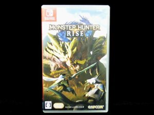 N【大関質店】 中古 ゲームソフト Nintendo SWITCH ニンテンドースイッチ MONSTER HUNTER RISE モンスターハンターライズ