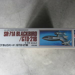 ハセガワ★1/72 アメリカ空軍 戦略偵察機 ロッキード SR-71A ブラックバード/GTD-21Bの画像3