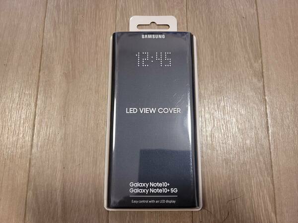 【送料無料・未使用品】Galaxy Note10+ LED View Cover/ブラック SAMSUNG純正 並行輸入品 EF-NN975PBEG 