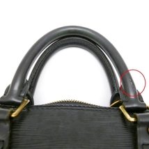 A24-463　Louis Vuitton ルイヴィトン　M52142　アルマ　エピ　ノワール　ブラック　黒　ハンドバッグ　カデナつき※鍵欠品_画像6