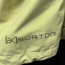 BURTON ak 2L STAGGER JACKET YELLOW XL XLarge 2010 10-11 バートン スタッガー ジャケット GORE-TEX ゴアテックス _画像8