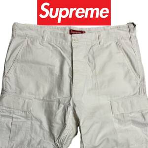 Supreme Cargo Pant 21AW White 36 シュブリーム カーゴパンツ 白