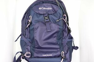 Columbia コロンビア　Castle　Rock20　PU8035　リュック　バックパック　ネイビー×ピンク　アウトドア