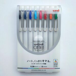 uni-ball one ユニボールワン 0.38mm 8色