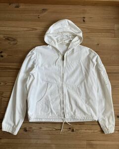 Oshkosh Bgosh オシュコシュ　コットン　パーカー　ジップアップ フード オフホワイト 生成り　ヴィンテージ　70s 70年代　vintage