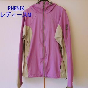 PHENIX マウンテンパーカー レディースМ 軽量 保温 登山ウエア マウンテンパーカー ソフトシェル トラックジャケット