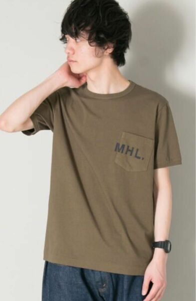 MHL ロゴTシャツ