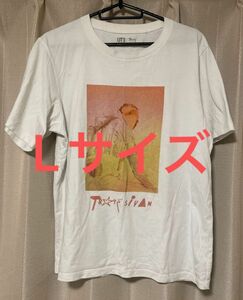 UNIQLO ユニクロ トロイ・シヴァン UT グラフィックTシャツ（半袖・リラックスフィット）ホワイト Lサイズ