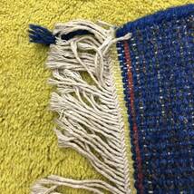 ヴィンテージ　未使用　カーペット 絨毯 ラグ 175x245ｃｍ 厚さ約２ｃｍ_画像9