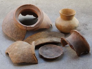 時代土器破片陶片残欠土師器須恵器古代縄文時代土器中国地方コレクター蒐集品考古資料現状長期保管品