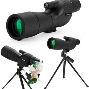 Akeyda 25-75x60mm フィールドスコープ 望遠鏡 バードウォッチング 望遠鏡 望遠鏡 高倍率 単眼きょう 高倍率 スマホ 望遠スコープ