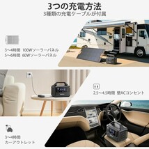 GRECELL ポータブル電源 230Wh 1.5時間で満充電可能 家庭用蓄電池 小型軽量 純正弦波AC(300W 瞬間最大600W) USB-C PD100W出力 急速充電 _画像8