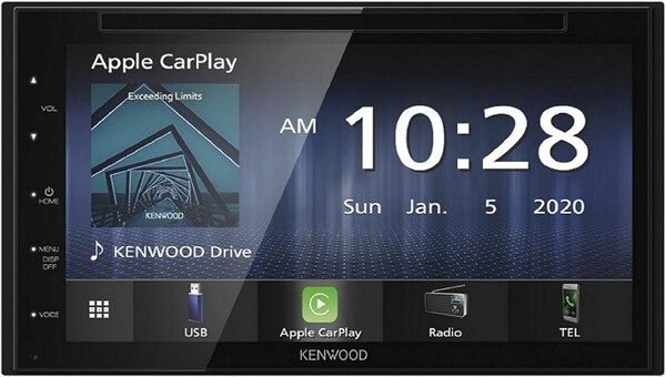 ケンウッド DVD/CD/USB/Bluetoothレシーバー DDX5020S「Apple CarPlay」「Android Auto」対応 スマートフォン連携 KENWOOD