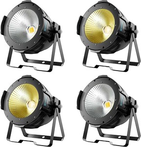 ★送料無料★ 舞台照明 100W COB スポットライト ステージライト ステージ照明 ストロボ効果照明 DMX512 2/4CH パーティライト DJ light