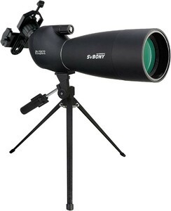 SVBONY SV28 field scope 25-75x 70mm spo ting scope archery scope bird-watching FMC height magnification 