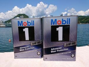 ＃5-40⑧　 Mobil 1 FS X2 　5W-40 　8L（モービル１）