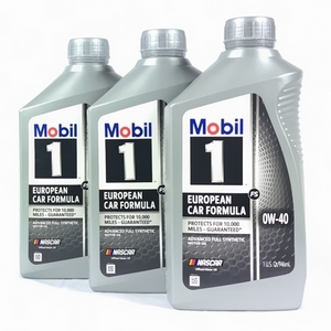 Mobil1 EUROPEAN CAR FORMULA FS 0W-40 3U.S.Qt (モービル1　0W-40）