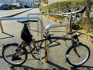 BROMPTON ブロンプトン S6L RAWカラー 16インチ 折り畳み ミニベロ 2014年頃モデル おまけ付き