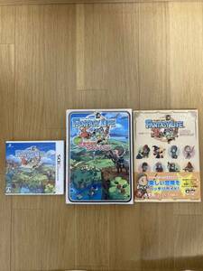 ニンテンドー3DS ファンタジーライフ　ソフト＆攻略本２冊セット