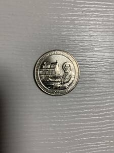 アメリカコイン25セント記念硬貨 フレディリックダグラス　コロンビア特別区2017