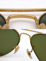 Ray-Ban レイバン RB3025 サングラス アビエーター AVIATOR LARGE METAL ティアドロップ 112/17 58□14 135 3N ゴールド×ブルーミラー_画像7