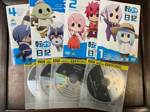 転生したらスライムだった件　転スラ日記　レンタル落ちDVD 全4巻