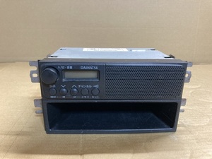 オーディオ AM ラジオ デッキ ハイゼット S210P ダイハツ 純正 86120-97502 ASTI ステー 小物入れ 収納