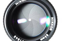 【美品】 Nikon Ai-s 85mm f/2 Telephoto Prime MF Lens ニコン 中望遠 単焦点 一眼レフ マニュアルフォーカス レンズ #1299_画像5