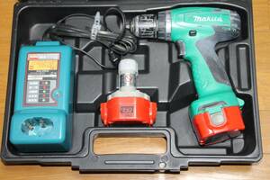 ★中古電動工具 【動作品】 Makita M655D マキタ 充電式 ドライバ 充電式ドライバー バッテリー２個/充電器付き 動作確認済み★