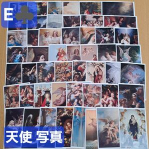 E 天使 妖精 海外 写真 レトロ 紙モノ アンティーク ジャンク コラージュ