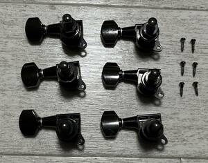 GOTOH#6 полосный колок # Cosmo черный Cosmo Black# правый выгода . для 