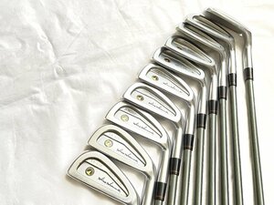 ■HONMA ホンマ LB-606 金モグラ ゴルフ アイアン 3/4/5/6/7/8/9/10/11/S 10本セット ホンマ純正 シャフト★