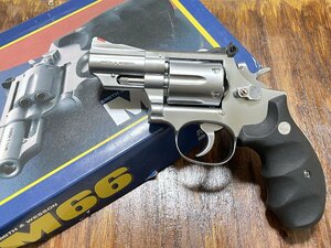 ■コクサイ S&W M66 357 コンバットマグナム 2.5インチ リボルバー ガスガン ASGK刻印　箱/冊子/予備カート付き 若干難 ★