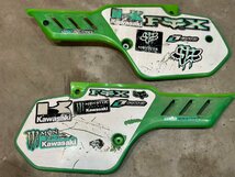 ★KAWASAKI KX80 KX080P 90年製 外装セット コンペモデル レーサー ラージホイール 燃料タンク フロントフェンダー リアフェンダー 他 BP_画像5