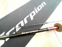 ■美品 SHIMANO Scorpion シマノ スコーピオン 1600SS-2 2ピース ベイトロッド 釣竿 保存袋付き★_画像1