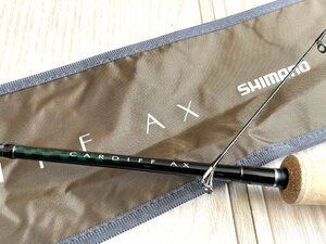 ■美品 SHIMANO CARDIFF AX シマノ カーディフ AX S62UL 2ピース トラウトロッド 釣竿 保存袋付き★