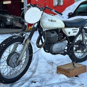 ★旧車! 超希少! 圧縮OK! YAMAHA ヤマハ DT250 DT1F DT2 レーサー 2スト 1971～73年 競技用 札幌発の画像2