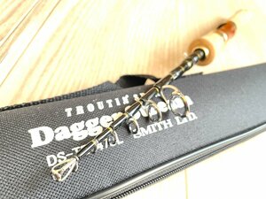 ■美品 SMITH Dagger Stream スミス ダガーストリーム DS-TEC47UL トラウトロッド 釣竿 ケース付き★