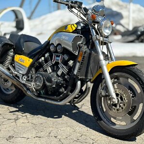 ●超希少! YAMAHA ヤマハ Vmax 逆輸入 1989年モデル 2LT Vブースト V-BOOST 1200cc V型4気筒 二型 ブイマックス バイク 名車 札幌発の画像3