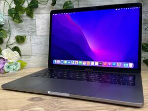 MacBook Pro 2016(A1706)[Core i5(6267U)2.9Ghz/RAM:8GB/SSD:256GB/13インチ] Monterey タッチバー搭載 スペースグレー ※ジャンク扱い