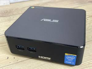 【美品♪】ASUS Chromebox 2 CN62[Core i7-5500U 2.4GHZ/RAM:4GB]SSD欠品 動作品
